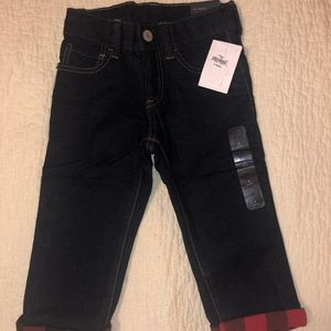 NWT gap fleece lined pants